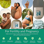 Needed. Prenatal Omega-3 - High Potency Dose of Sustainably Sourced Fish Oil, 1000mg DHA, 1000mg EPA, Encased in a Gelatin-Free, Plant-Based Softgel Shell