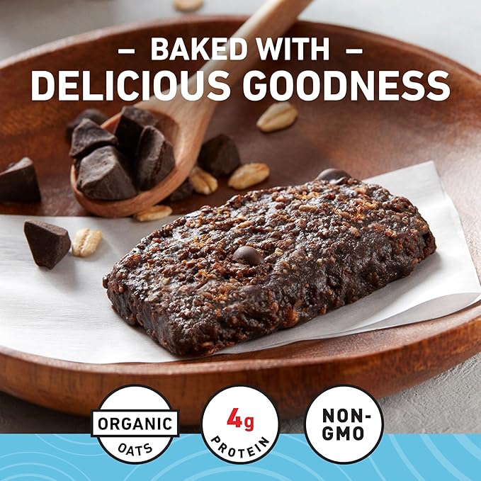 CLIF BAR Minis - Chocolate Brownie Flavor - Made with Organic Oats - 4g Protein - Non-GMO - Plant Based - Snack-Size Energy Bars - 0.99 oz. (20 Pack)