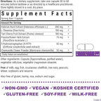 Bluebonnet Nutrition Targeted Choice Sleep Support, Rest & Relaxation Whole Food-Based Formula, Soy-Free, Gluten-Free, Kosher, Non-GMO, Dairy-Free, Vegan, 30 Vegetable Capsules