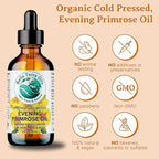 Bella Terra Oils Pure Evening Primrose Oil for Radiant Skin and Lustrous Hair – 1 gallon, Nutrient-Rich, Non-Greasy, Quick Absorb