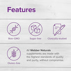 Webber Naturals Collagen30 with Ceramides, Bioactive Collagen Peptides, 120 Tablets, Hydrating Glow, Helps Improve Skin Hydration, Elasticity & Smoothness, Non GMO, Dairy & Gluten Free