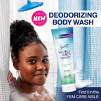 Secret Feminine Wash, 24 HR Deodorizing Feminine Body Wash for Women, Removes 6x Causes of Odor, PH Balanced, Safe to Use Everywhere, Light & Fresh, 8.0 oz, (Pack of 2)