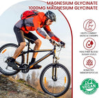 Magnesium Glycinate Gummies 1000mg, Sugar Free Magnesium Potassium Supplements Chewable for Adults with L-Threonate for Sleep, Body Support and Relaxation,90 Strawberry Gummies