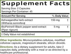 Bronson Ashwagandha Extra Strength Stress & Mood Support with BioPerine - Non GMO Formula, 90 Vegetarian Capsules