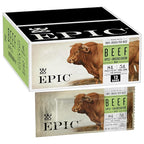 EPIC Beef Protein Bars, Uncured Bacon and Apple, Paleo Friendly, Gluten Free, Whole 30, 12 Ct, 15.6 oz