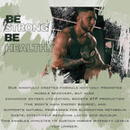 Focus + Energy + Performance Support-6-in-1 Mushroom Nootropic & Mitochondrial Complex-Advanced Brain Supplement-Natural Energy-Caffeine Free Biohack with Lion’s Mane,Cordyceps,Mumijo,Fenugreek