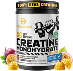 Creatine Monohydrate Gummies – Pre-Workout Energy & Muscle Growth Support for Men & Women | Passion Fruit Electrolyte Gummies (135 Count)