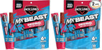 Jack Link’s x MrBeast Beef Sticks, Original Mini Beef Sticks, As Seen on Beast Games, 5g Protein, Made with 100% Real Beef, Pantry-Ready Snacks, 12 Count (Pack of 2)