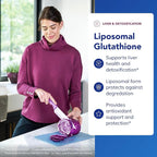 Pure Encapsulations Liposomal Glutathione - Immune Support & Liver Detox* - Antioxidant Protection - with Setria Glutathione - Non-GMO - 60 Softgel Capsules