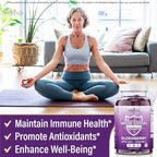 NEW AGE Immune System Support Gummies - Sambucus Black Elderberry Gummies with Vitamin C and Zinc (120 Count (Pack of 2))
