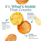 Wonderslim Protein Chips with Probiotics, Variety Pack | 12g Plant Protein, 170 Cal | High Protein Chips, Vegan, Gluten Free, Non-GMO | Made with Avocado Oil, No Seed Oils | 12 Pack