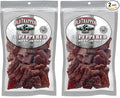 Old Trapper Beef Jerky, Peppered 8 Ounce Pack, Spicy Meat Snacks for Lunches or Between Meals, 11 Grams of Protein, Zero Grams of Fat, and 70 Calories per Serving (Pack of 2)