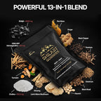 DLNIA 13-in-1 Shilajit Gummies with KSM-66® Ashwagandha | 4000 mg Himalayan Shilajit Extract (20:1), Choline & Botanicals | Sugar-Free, Vegan | Energy, Focus & Daily Vitality Support for Men & Women