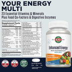 KAL Enhanced Energy Tablets, 60 Count