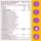 Mushroom Gummies 4000mg, Brain Supplements for Memory and Focus, 26x Mushroom Supplement with Ashwagandha & Lion's Mane, Milk Thistle, Green Tea - Focus, Clarity, Immunity, Liver | 180 Count