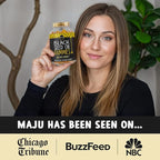 MAJU's Black Seed Oil Gummies with Honey 90ct, 500mg BSO Gummy, Black Cumin Seed Nigella Sativa Oil, Cold-Pressed, Potent Formula, 90ct