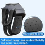 Velpeau CMC Thumb Brace for Osteoarthritis - with Shape-memory Restriction Splint, CMC Joint Stabilizer, Basal Thumb Arthritis Pain Relief and Support (Black, Right Hand, X-Small)