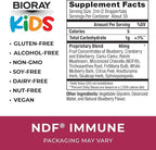 BIORAY Kids NDF Immune, Blueberry - 2 fl oz - Immune Support & Toxin Remover - Non-GMO, Vegan, Gluten Free - Approx. 30 Servings