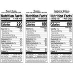 Lance Sandwich Crackers, Variety Pack, 3 Flavors, 10 Individually Wrapped Packs, 6 Sandwiches Each