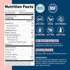 Venture Pal High Sodium Sugar-Free Electrolyte Powder Packets - Hydration Packets with Sodium, Potassium & Magnesium | Zero Calories | Vegan, Keto, and Paleo Friendly | 30 Sticks