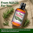 Pure Carrier and Essential Oils for Skin Care, Hair, Body Moisturizer for Face-Anti Aging Skin Care (Rosemary Oil Extract Oil 5%, 4oz)