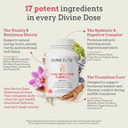 Total Menopause Formula 17-in-1 Support Supplement for Women with Ashwagandha, Black Cohosh, Maca, Probiotics, Vitamins D3, B6, B12 for Balance, Vitality & Mental Clarity | 60 Capsules