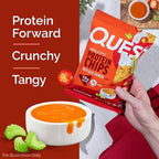 Quest Nutrition Tortilla Style Protein Chips, Buffalo Ranch, 19g of Protein, 4g Net Carbs, Gluten Free Protein Snack, 1.1 Ounce (Pack of 12)