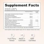Nourished Period + PMS Repair - Menstrual Cycle Support Supplement for Women - Vegan Formula for Monthly Cycles, Cramping, Mood, Headaches - 120 Capsules
