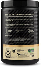 Optimum Nutrition Gold Standard 100% Whey Protein Powder, Naturally Flavored Vanilla, 15 Servings (Packaging May Vary)