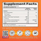 Energy & Focus Gummies | 100mg Natural Caffeine + L-Theanine + Vitamin B6 & B12 + CoQ10 | Nootropic Cognitive Brain Performance Supplement | No Crash or Jitters