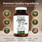 PRISTINE'S Supplement GlyNAC Complex Large Size Tablet 1600MG Glutathione Production - 3rd Party Tested Anti Aging, Sleep & Cognitive Support - Glycine & NAC Gluten Free Non GMO USA Made Glass Bottle