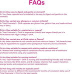 Pink Stork Total Postnatal Vitamins for Women with Vegan DHA, Iron, Folate, and Vitamin B12, Postpartum Recovery Essentials, Daily Supplement for Breastfeeding Moms - 3 Month Supply