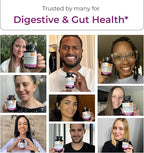 Resveratrol with Berberine Supplement For Gut Health Support | 240 Digestive Capsules For Women & Men | With Green Tea Extract, Star Anise, DGL, Grape Seed, Quercetin | Helps Ease Bloating & Digestion