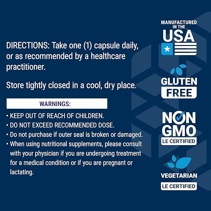 Life Extension Calcium D-Glucarate, 200 mg - Supports Detoxification, Helps Flush Out Unwanted Compounds – Gluten-Free, Non-GMO, Vegetarian – 60 Capsules