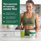 Physician's CHOICE Easy Mix Fiber for Digestive Health & Regularity - No Grit - Daily Prebiotic Soluble Fiber Powder Supplement for Women and Men - Cucumber Lime - 30 Servings