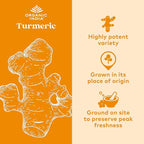 ORGANIC INDIA Turmeric Curcumin Herbal Supplement - Joint Mobility & Immune Support, Healthy Inflammatory Response, Whole Root Supplement, Trikatu, USDA Certified Organic, Non-GMO - 180 Capsules