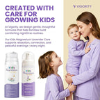 Kids Magnesium Lotion & Magnesium Sleep Spray Set - Calming Lavender Magnesium Oil Spray for Kids Bedtime + Soothing Body Lotion for Nighttime Legs & Feet Comfort, Aromatherapy Lavender & Neroli