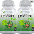 DOCTOR RECOMMENDED SUPPLEMENTS Berberine Plus 1200mg Per Serving - 120 Veggie Capsules Royal Jelly (120 Count (Pack of 2))