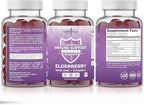 NEW AGE Immune System Support Gummies - Sambucus Black Elderberry Gummies with Vitamin C and Zinc (180 Count (Pack of 3))