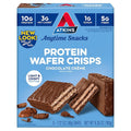 Atkins Chocolate Crème Protein Wafer Crisps, Protein Dessert, 4g Net Carb, 1g Sugar, High in Fiber, Keto Friendly, 5 Count