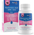 Hyalogic Hyaluronic Acid Chewable Lozenge – Sugar-Free Supplement for Hair Skin and Nails Vitamins for Women, Supports Skin Hydration (30 Count)