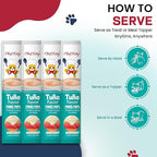 Cat Treats Lickable | Grain-Free Tuna Cat Treats | Creamy Puree Squeeze Ups with Vitamin E & Taurine, Digestible Formula | 0.5 oz. Each Tube, Tuna Flavor | 10 Tubes