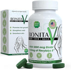 Essential Source Biotin (Biotina Vitaminas) - Hair Skin Nails Vitamins for Women & Men - 5000 mcg - Hair Growth Support Supplements - 30 Tablets - with Revytalyz 5, Vitamin A, C, B12 - Made in USA