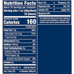 PLANTERS Deluxe Salted Whole Cashews,Party Snacks,Plant-Based Protein,Quick Snack for Adults,After School Snack,Roasted Cashew Flavored with Sea Salt,Bulk Nuts,Kosher,1 lb 2.25oz Canister,(Pack of 4)