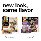 KIND Mini Nut Bars, Variety Pack, Salted Caramel Dark Chocolate Nut and Dark Chocolate Almond Coconut, Low Calorie Snacks, Gluten Free, Low Sugar, 2-3g Protein, 20 Count (Pack of 2)