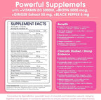 Women's Probiotics 150 Billion CFU – 34 Strains with Organic Prebiotics & Digestive Enzymes – Urinary Tract & Digestive Health – 60 Vegan Capsules with D3 and Biotin – Gluten-Free, Non-GMO, Dairy-Free