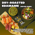 Where You Bean Edamame Beans Snack (Truffle Salt) - Crunchy and Dry Roasted Edamame Beans - High Protein Snacks, Keto and Vegan Healthy Snacks for Adults & Low Carb Asian Snack 0.9 oz (Pack of 8)