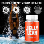 (2 Pack) Jelly Lean Gummies, Official Jelly Lean Gummys with All Natural Ingredients, Advanced JellyLean Health & Wellness Vitamin Formula, Maximum Strength Active Lifestyle Multivitamin (120 Gummies)