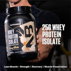 NutraBio 100% Whey Protein Isolate Protein Powder, 25g Protein with Complete Amino Acid Profile, Non-GMO, Soy & Gluten Free, Low Carb, Low Calorie Whey Protein Powder, Creamy Vanilla, 2 Lbs