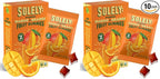 SOLELY - Organic Mango & Orange Whole Fruit Gummies (Pack of 2 Box, 5 Bags per Box) - Real Fresh Fruit - Healthy Snacks for Adults & Kids - Non GMO, Vegan Snacks, Shelf Stable - 5 Bags (3.5 oz)
